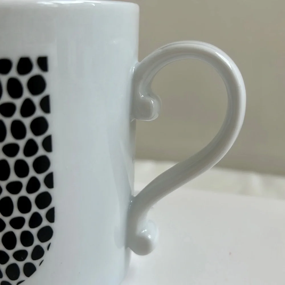 West Elm Ceramic Coffee Tea Mug “U”